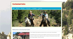 Desktop Screenshot of horsebackridingnewmexico.com
